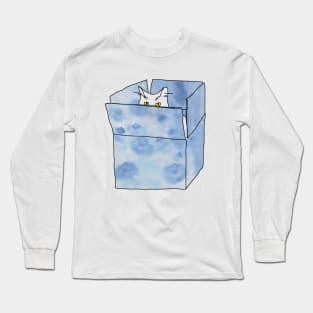 This cat is judging you... Long Sleeve T-Shirt